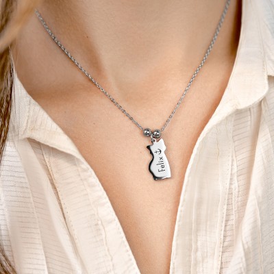 PersonalisedCat Necklace