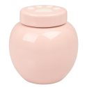 Custom Ceramic Dog Urn – Personalised Pet Cremation Urn for Ashes with Name, Dates & Minimalist Dog Illustration