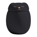 Personalised Ceramic Dog Urn with Sleeping Pet Lid – Pet Cremation Urn for Ashes with Name, Dates & Eternal Love Design