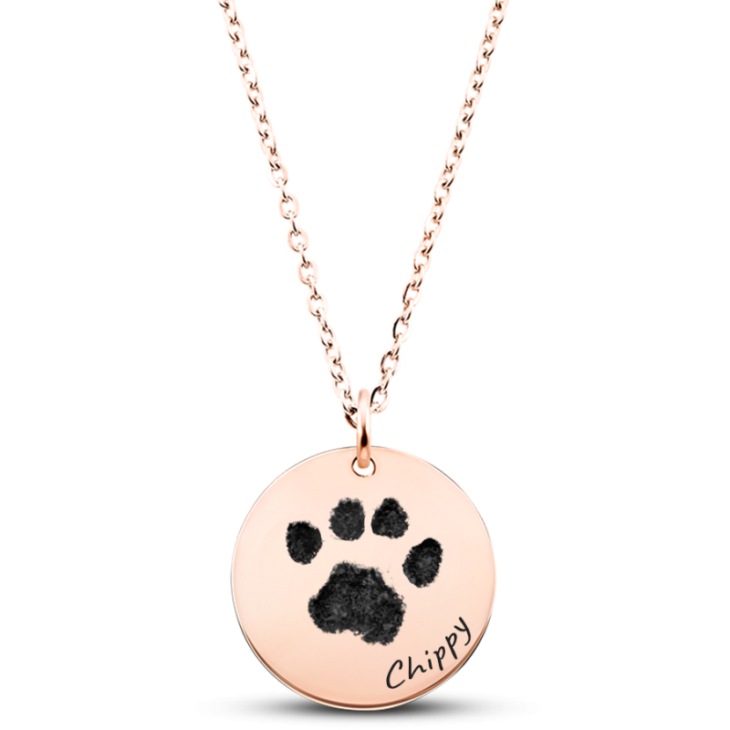 copy of Personalised Zodiac Necklace with front Text