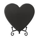 Personalised Heart Slate Dog Memorial Plaque – Pet Memorial Gift with Photo, Engraved Name & Dates